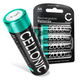 4x 2600mAh 1.2V