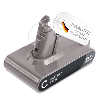 Accu voor Dyson V6, V6 Motorhead Pro Exclusive, DC62, DC62 Animal / Animalpro, DC74, 967810-21 Type B - Batterij met schroeven 2000mAh van CELLONIC