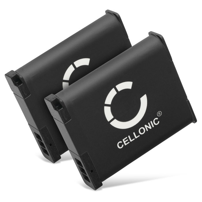 2x Panasonic Lumix DMC-TZ70 Accu Batterij 1050mAh van CELLONIC