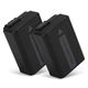 2x Accu voor Sony A6100 ILCE-6100; A6400 ILCE-6400; ILCE-QX1 (1030mAh)
