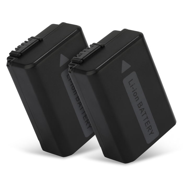 2x Sony ILCE-6500 (α6500) Batterie 1030mAh de CELLONIC