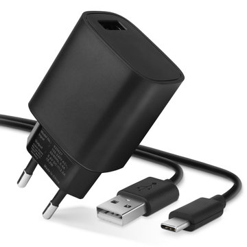 Chargeur Câble USB pour téléphone portable HTC 10 / U11, Plus, Life / U12, Plus, Life / U Play / Desire 19 Plus / Bolt - Alimentation 3A smartphone, Cordon / Câble de Charge 1m