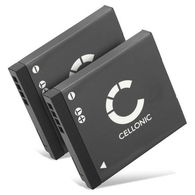 2x Batterie 700mAh pour appareil photo Panasonic Lumix, DMC-SZ1, Lumix DMC-TS25, Lumix DMC-SZ7 - Remplacement modèle DMW-BCK7 NCA-YN101H