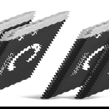 2x Batterij voor Canon PowerShot G7 X Mark II G1x Mark III G5 X G9 X Mark II PowerShot SX740 HS 1010mAh van CELLONIC