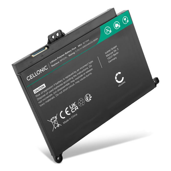 HP BP02XL Batterie 4400mAh de subtel