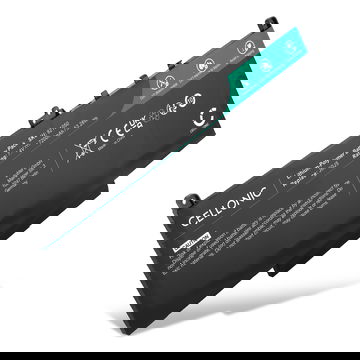 Batterij voor Kompatibel mit Dell Latitude 12 E7270 Latitude 12 E7470 Latitude 14 E7470 Latitude E7270 Laptop - 7200mAh 7.4V 