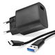 Oplader + USB Kabel