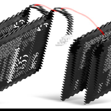 2x Batterie pour Manette PS4 V1 (2013) - DualShock 4 LIP1522 (1300mAh), Batterie de remplacement pour Contrôleur Playstation 4 1ère Édition