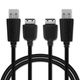 2x Datakabel 18 Pin Connector naar USB A, 1m