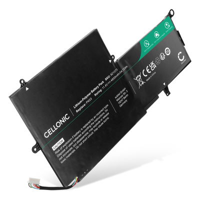 Batterie pour HP Spectre 13, Spectre x360 13, Spectre Pro x360 G1 & G2, PK03XL, PK03056XL 11.4V 4800mAh de CELLONIC