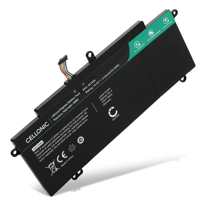 Batterij voor Toshiba Tecra Z40-A, Z40-B, Z40-C, Z40T-A, Z40T-C, Z50-A, PA5149U-1BRS Laptop - 4150mAh 15.2V 