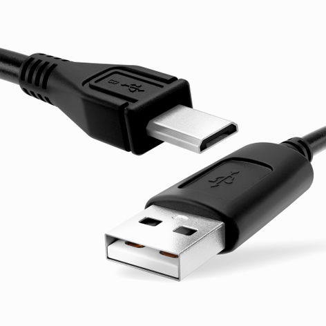 Micro USB to USB A Data Cable 1m for Garmin Edge 530, 830; Amazon Fire TV Stick 4K from CELLONIC