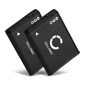 2x Batterie 700mAh pour appareil photo Samsung DV150F, ST60, WB30F, SL600, ST150F, MV800 - Remplacement modèle BP70A AD43-00194A