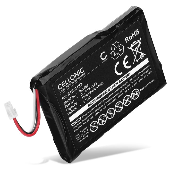 Batterie 616-0183, 616-0198, 616-0206, 616-0215 1200mAh pour Apple iPod 4. Generation Photo (A1059,A1099) -