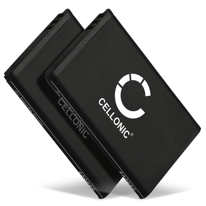 2x A051,10000058 batterij voor huistelefoon voor Telekom Sinus 806, Snom M65, Telefunken FHD 170/5 - 1200mAh vervangende accu draadloze telefoon