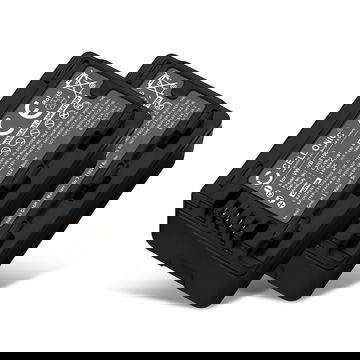 2 x 3.6V vervangende accu VW-VBT190, VWVBK180 voor Panasonic HC V180, HC V777, HC V380, HC-VX870, HC-W580, HC-VX980, HC V500, HC-VXF990 videocamera - 1780mAh