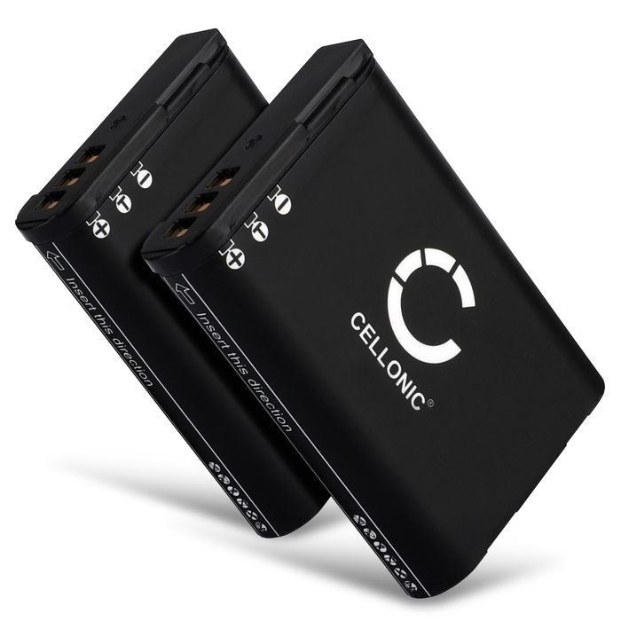 2x Battery Nikon Coolpix B700 - 1600mAh