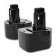 2x Battery (3000mAh, 12V)
