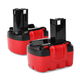 2x 3000mAh 14.4V