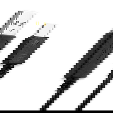 Connector Phone Charger Cable for Samsung SGH-E250, SGH-P300, SGH-U700, SGH-X830, SGH-E900 1m Fast Charging 0.5A Smartphone Data Cable PVC Black