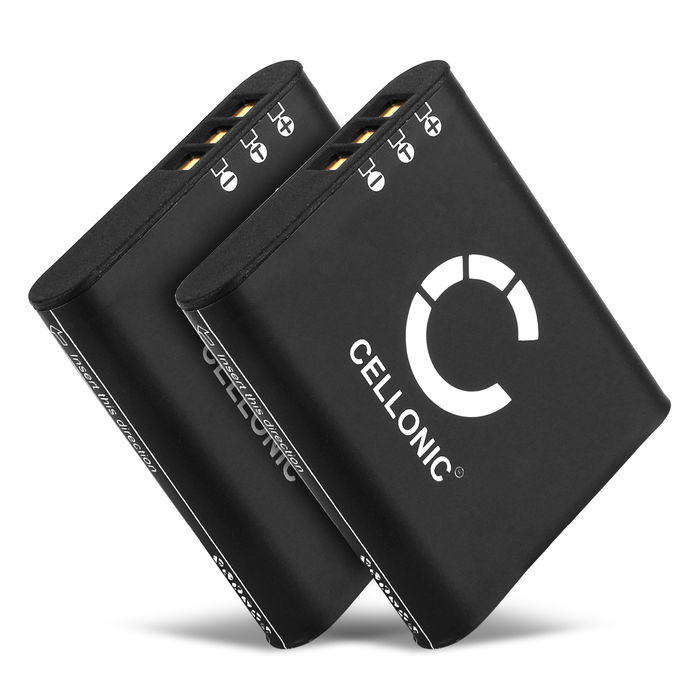 2x Olympus Li-92B Batterie 1100mAh de CELLONIC