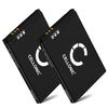 2x Batterij 900mAh
