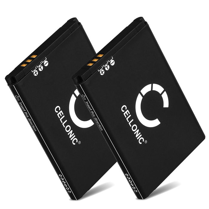 2x SteelSeries Arctis Pro Wireless Accu Batterij 900mAh van CELLONIC