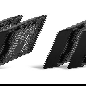 2x BP-718 BP-727 accu voor Canon LEGRIA HF R806 R86 HF R706 HF R606 HF R506 HF R406 HF R306 R36 VIXIA HF R500 HF R52 R50 - 1600mAh vervangende accu voor camera