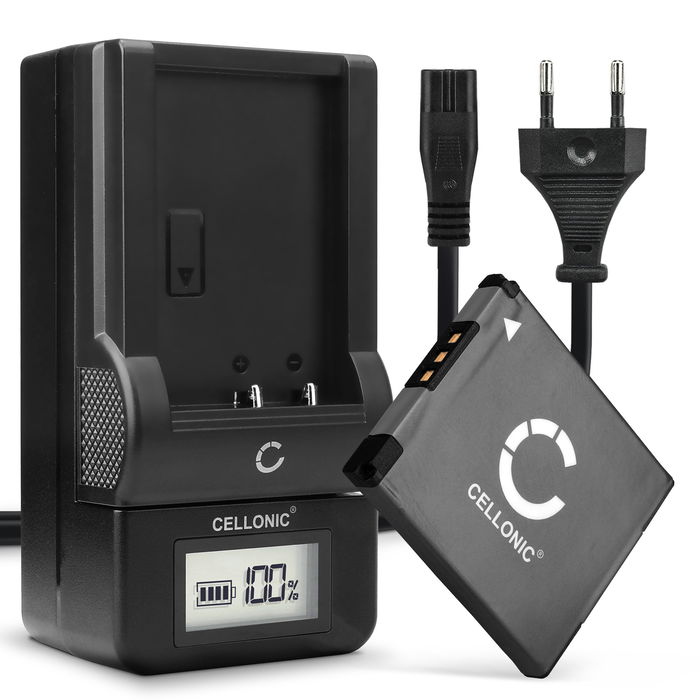 Canon PowerShot SX400 IS Battery + Charger 600mAh from CELLONIC