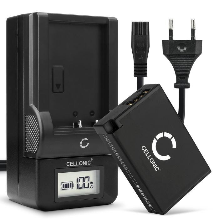 Canon EOS 77D Accu Batterij + Oplader 950mAh van CELLONIC