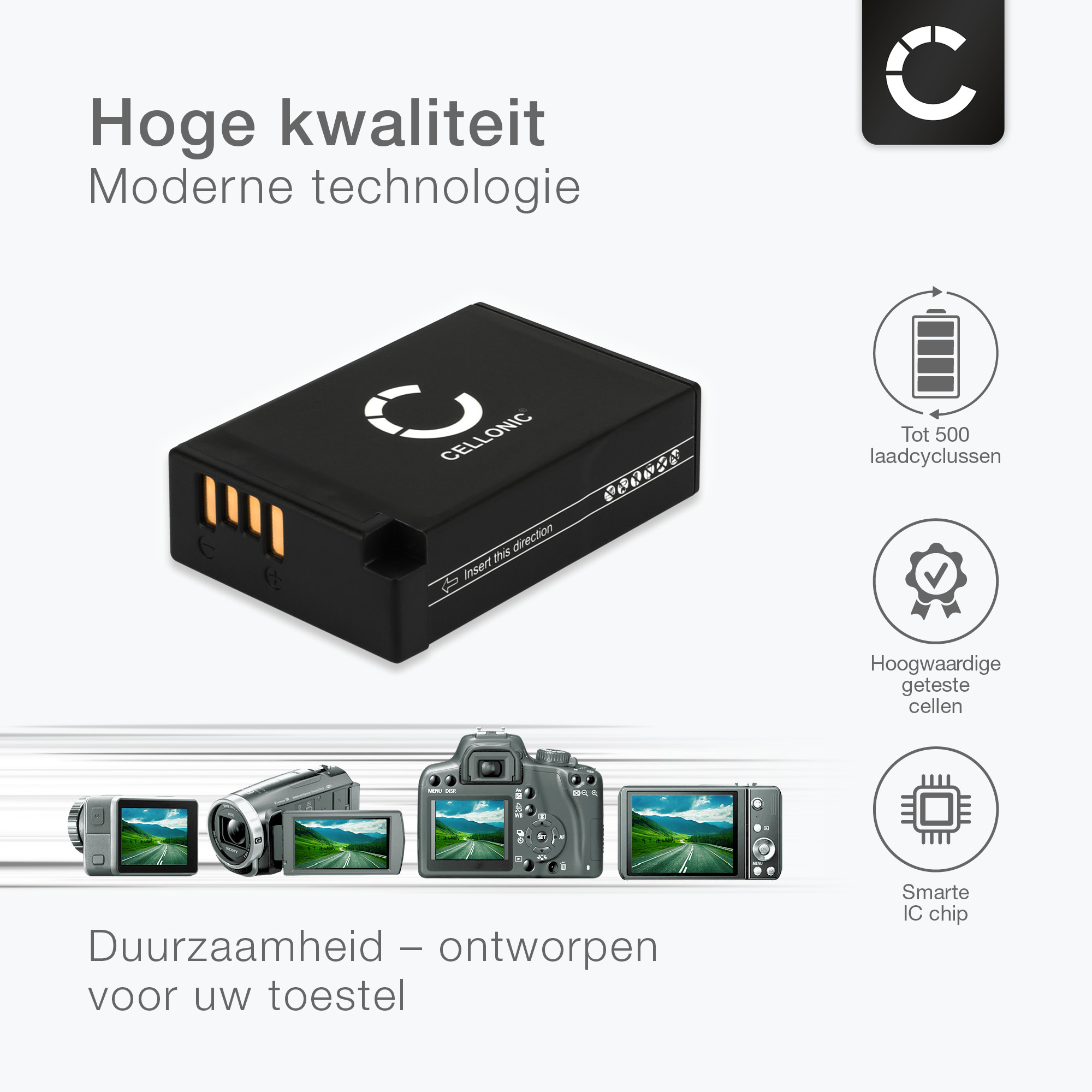 Canon Originele Accu LP-E17 - Betrouwbare Power Voor Je EOS Camera