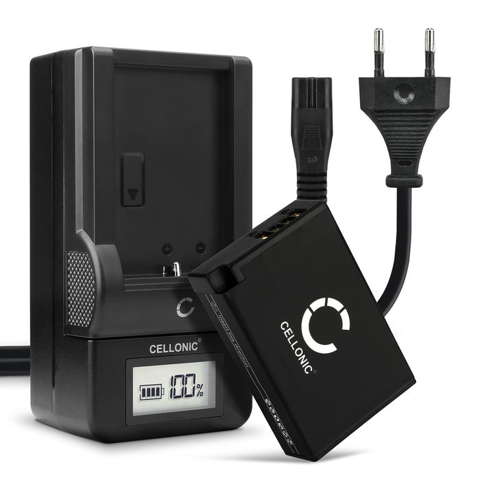 Canon EOS 200D Battery + Charger 950mAh from CELLONIC