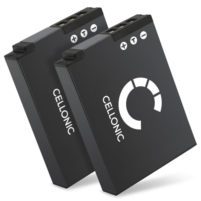 2x Nikon EN-EL12 Accu Batterij 1100mAh van CELLONIC