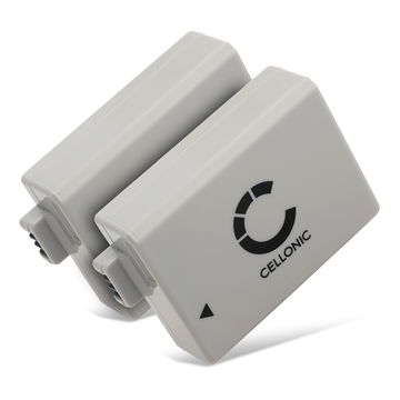 2x LP-E5 accu voor Canon EOS 1000D EOS 500D EOS 450D EOS Rebel XS - 1020mAh LP-E5 vervangende accu voor camera