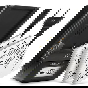 2 x 3.6V vervangende batterij Nikon EN-EL5 & oplader MH-61 voor Nikon 5200, Coolpix P80, P90, P100, P500, P510, P520,P530, P5000, P5100, P6000 camera 1180mAh