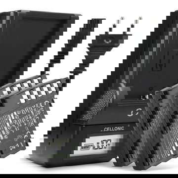 2x Accu voor Panasonic GH5 Lumix DC-GH5s DMC-GH4 GH4 GH4r GH4h GH3 GH3h GH3a G9 DC-G9 camera - DMW-BLF19 DMW-BLF19e DMW-BLF19pp 2000mAh + Oplader DMW-BTC10 Vervangende batterij fototoeste, oplader, oplaadkabel