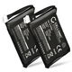 2x Battery (500mAh, 3.7V)