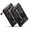 2x Batterij 1000mAh