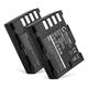 2x Accu DMW-BLF19 DMW-BLF19E DMW-BLF19PP 2000mAh