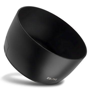 ES-79 II Camera Zonnekap voor Canon EF 80-200mm f/2.8L, EF 85mm f/1.2L II USM, EF 85mm f/1.2L USM – Plastic bajonet Rond Zonnekap van CELLONIC