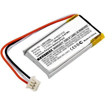 Accu voor Logitech G502, G Pro Wireless, MX Vertical, G304, G703, UE3500, UE4500, UE310, AHB521630 AHB521630,533-000069 (180mAh, 3.7V) van CELLONIC