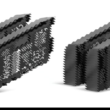 2x BP-807 BP-809 BP-819 BP-827 accu voor Canon XA10 HG10 HG20 HF10 HF100 FS300 VIXIA HF G20 G10 HF200 HF20 HF S100 - 890mAh vervangende accu voor camera