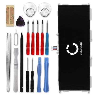 Batterie de remplacement neuve EB-BT530FBU de 6000mAh pour tablette Samsung Galaxy Tab 4 10.1 + kit d'outils 17pcs