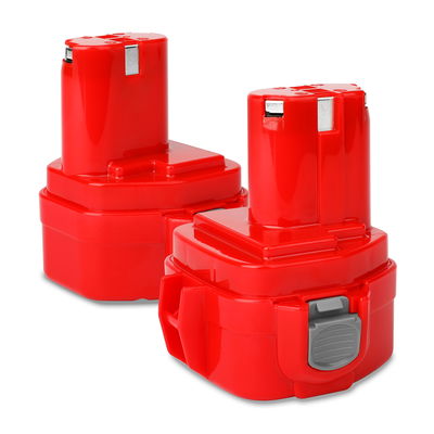 2x Pack de batteries 12V, 3Ah, NiMH pour outillage Makita 6271D, 6270D, 6317D, 8270D, 8271D, 6227D, 6223D réf. batterie 1222, 1220, 1234, 1235, 1200, 1201