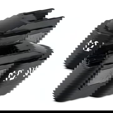 2x Batterij compatibel met AEG BEST12 X, BS2E 12 E, BEST 12, BS12 x, BBS12 KX RAPTOR - BXS12, B 12, B 12-1, B 12-1, BX 12, PBS 3000 / 12V 3Ah vervangende accu reservebatterij extra energie