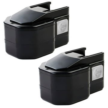 2x Batterij voor AEG BDSE 14 T Super Torque, SB2E 14.4 T Super Torque, BSB 14 STX, BS 14 X, BBS 14 KX Raptor 14.4V 3Ah NiMH van CELLONIC