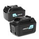 2x 4000mAh 10.8V