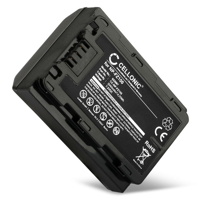 Sony Alpha 6700 Accu Batterij 2040mAh van Cellonic
