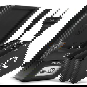 2x Accu voor Panasonic Lumix DMC GX80 LX100 GF6 GX7 TZ80 TZ101 TZ202 TZ81 DMWBLG10E camera - DMW-BLE9 DMW-BLG10 980mAh + Oplader DE-A98A DE-A99B Vervangende batterij fototoeste, oplader, oplaadkabel