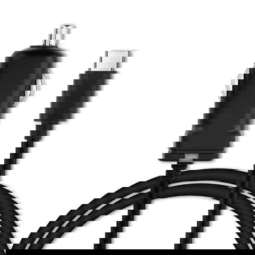 Chargeur allume-cigare voiture USB C Type C 12W pour Motorola Edge, Edge Plus, G7, G7 Plus, G7 Play, Moto G6, G7, G8, G8 Power, G9 Plus - 1.1m 5V 2.4A